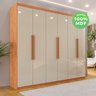 Guarda-roupa Casal 6 Portas 4 Gavetas Atlanta  - 5