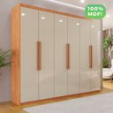 Ver imagem 7 de Guarda-roupa Casal 6 Portas 4 Gavetas Atlanta 100% MDF