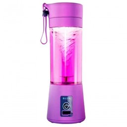 Mini Liquidificador Usb Mixer Copo Portatil - Roxo - 1