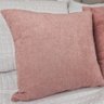 Kit 2 Capas para Almofada em Bouclé Quadrada Várias Cores Cor:rose - 4