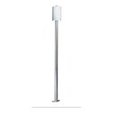 Ver imagem 6 de Cesto Individual Lixeira Coleta Seletiva 40 Litros Com Poste:Cinza