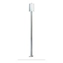 Ver imagem 4 de Cesto Individual Lixeira Coleta Seletiva 40 Litros Com Poste:Cinza