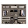 Quarto Guarda-roupa 6 Portas Cômoda 5 Gavetas 2 Mesas de Cabeceira 2 Gavetas - 3