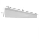 Ver imagem 4 de Acabamento em L p/Painel Ripado PVC 3,00x0,25x0,14 Branco Bariri