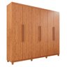 Guarda-roupa Casal 6 Portas 4 Gavetas com Pés Atlanta 100% MDF - 2