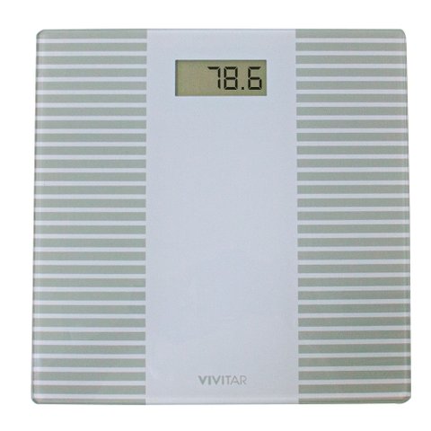 Balança Digital Automática para Banheiro com visor grande - 180 Kg Branca