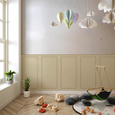 Ver imagem 1 de Kit 5 Adesivos Decorativos Meia Parede Lavável Efeito 3d - 110x60cm