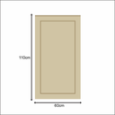 Ver imagem 5 de Kit 5 Adesivos Decorativos Meia Parede Lavável Efeito 3d - 110x60cm
