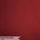 Ver imagem 7 de Poltrona Decorativa Sala de Estar Luana Base Gold Suede Vermelho - Montanaris Decor MD MONTANARIS DE