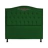 Cabeceira Casal 140cm Para Cama Box Greta Suede Verde - DS Estofados - 1