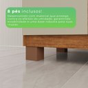 Ver imagem 5 de Guarda-roupa Casal 8 Portas 4 Gavetas com Pés Montreal 100% MDF