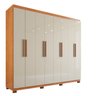 Guarda-roupa Casal 8 Portas 4 Gavetas com Pés Montreal 100% MDF - 3