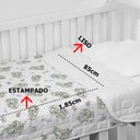 Ver imagem 3 de Cobre Leito Tecebem Baby Malha Estampado Yan 85cm X 145m Branco