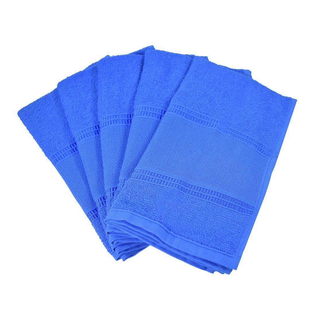 Kit 24 Toalha Lavabo Rekint Perfeito Estilo Azul Royal