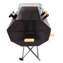 Ver imagem 6 de Churrasqueira Meia Bafo Premium com Carrinho Suporte Nossa Kasa