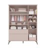 Conjunto Quarto Infantil com Guarda-roupa 3 Portas e Cômoda com Sapateira Melinda 100% Mdf - 5