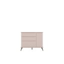 Ver mais imagens de Conjunto Quarto Infantil com Guarda-roupa 3 Portas e Cômoda com Sapateira Melinda 100% Mdf