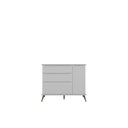 Ver imagem 7 de Conjunto Quarto Infantil com Guarda-roupa 3 Portas e Cômoda com Sapateira Melinda 100% Mdf