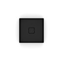 Ver imagem 2 de Cuba de Apoio Quadrada S/ Mesa Terra Matte Black 350x350 - Roca Louça Roca Louças