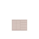 Ver imagem 7 de Conjunto Quarto Infantil com Guarda-roupa 3 Portas 4 Gavetas e Cômoda Pérola