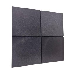 Espuma Acústica 50 X 50 X 5cm Lisa - 12 Placas Anti Chamas - 4