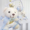 Ver imagem 2 de Mobile para Berço Musical Giratório Rei Balão Azul