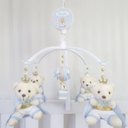 Ver imagem 1 de Mobile para Berço Musical Giratório Rei Balão Azul