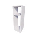 Ver imagem 3 de Mesa de Cabeceira Safira Pequena 20x20x60cm Branco Quarto Sala