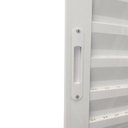 Ver imagem 5 de Kit com 2 Portas Balcão de Alumínio 3 Folhas Móveis 210 X 120cm com Fechadura Linha 25