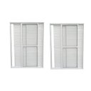 Ver imagem 6 de Kit com 2 Portas Balcão de Alumínio 3 Folhas Móveis 210 X 120cm com Fechadura Linha 25