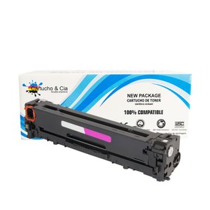 Toner Compatível Cb543a 125a Magenta Cp1215 1515 1312