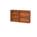 Ver imagem 2 de Armário Suspenso 120cm 2 Portas com Nicho Luana/clara - Cinamomo/branco Aramóveis