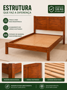 Ver imagem 5 de Cama Casal Madeira Reforçada Marrom Alto Padrão Repleta