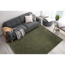 Ver imagem 2 de Tapete para Sala Felpudo Plush 32 Verde Fendi 1,50x2,00m