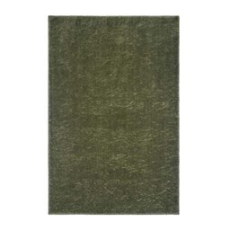 Tapete para Sala Felpudo Plush 32 Verde Fendi 1,50x2,00m - 1