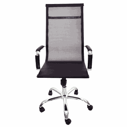 Cadeira Presidente em Tela Mesh Office 12P Preta - 2 Cadeira Presidente em Tela Mesh Office 12P Preta - 2