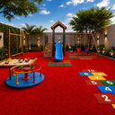 Ver imagem 3 de Grama Sintética Vermelha 20mm 20m² 1 x 20m Proteção UV Antifungos Rm Decor