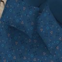 Ver imagem 2 de Jogo de Cama Casal Doce Vida Malha Misto 70% Algodão e 30% Poliéster Estampado Control Game 3 Pçs Co