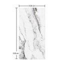 Ver imagem 2 de Kit 4 Placas Decorativa Flexível 3d Revestimento de Parede Mármore - 80x60cm
