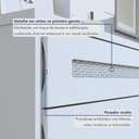 Ver imagem 6 de Cômoda para Quarto 5 Gavetas MDF Unique