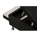Ver imagem 4 de Cama Box Baú c/Auxiliar Solteiro Universal Courano Nero Black (88x188) - Ortobom