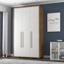Ver imagem 3 de Quarto Guarda Roupas 3 Portas Cômoda 5 Gavetas