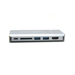 Adaptador Hub Aula Ot-95117 Usb-c Gibabit 8 Em 1 Macbook Novo MacBook 12 polegadas 2015 2016, Macboo - 3