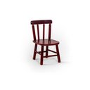 Ver imagem 4 de Conjunto Mesinha Infantil Branca com 4 Cadeiras Kids Mogno