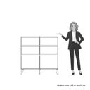 Ver mais imagens de Cômoda Sapateira para Quarto 120cm x 120cm Dora Branco