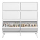 Ver imagem 6 de Cômoda Sapateira para Quarto 120cm x 120cm Dora Branco
