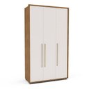 Ver imagem 4 de Guarda-roupa Coimbra 3 Portas Cômoda 8 Gavetas