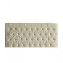 Ver imagem 2 de Kit Estrela Cabeceira de Cama Painel e Calçadeira Baú Botão Cristal Queen 160 Cm Suede Porcelana