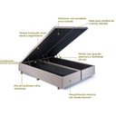 Ver imagem 4 de Cama Box Baú King 193cm x 203cm B&g