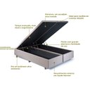 Ver imagem 4 de Cama Box Baú King 193cm X 203cm